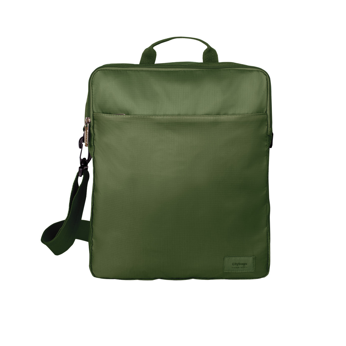 Bolso Morral Verde Militar Bolso Manos Libres Convertible A Morral