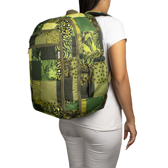 Morral Explorador Ultra Estampado Green Citybags