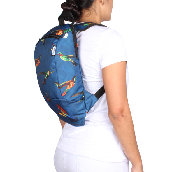 Morral Trekking ULTRA Estampado Colibries Citybags Multicolor