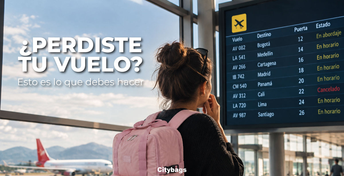 ¿Perdiste tu vuelo? Qué hacer paso a paso para solucionar el problema ✈️