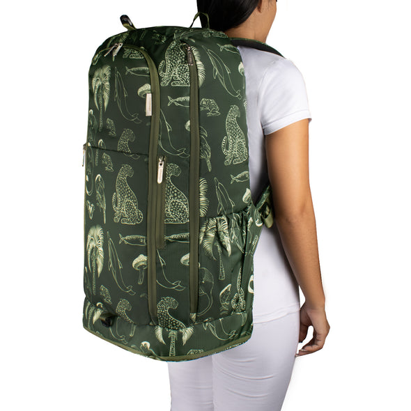 Morral Aventura ULTRA Plegable Estampado Amazonas Citybags Multicolor