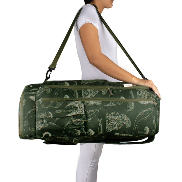 Morral Aventura ULTRA Plegable Estampado Amazonas Citybags Multicolor
