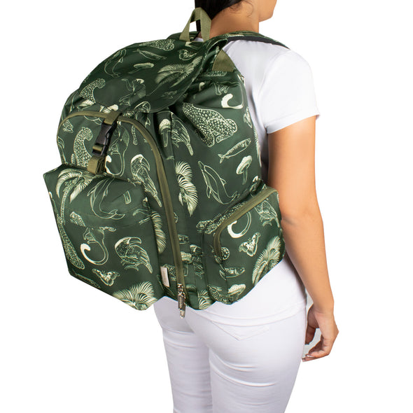 Morral Mochilero XL ULTRA Estampado Amazonas Citybags Multicolor