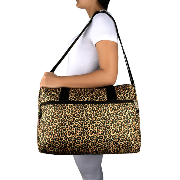 Maleta M ULTRA Plegable Estampado Animal Print Citybags Multicolor