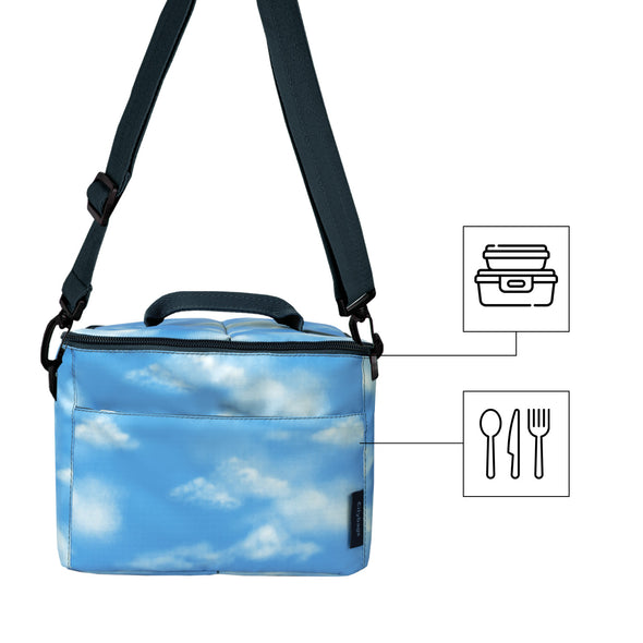 Lonchera Clasica Ultra Citybags Estampado Nube