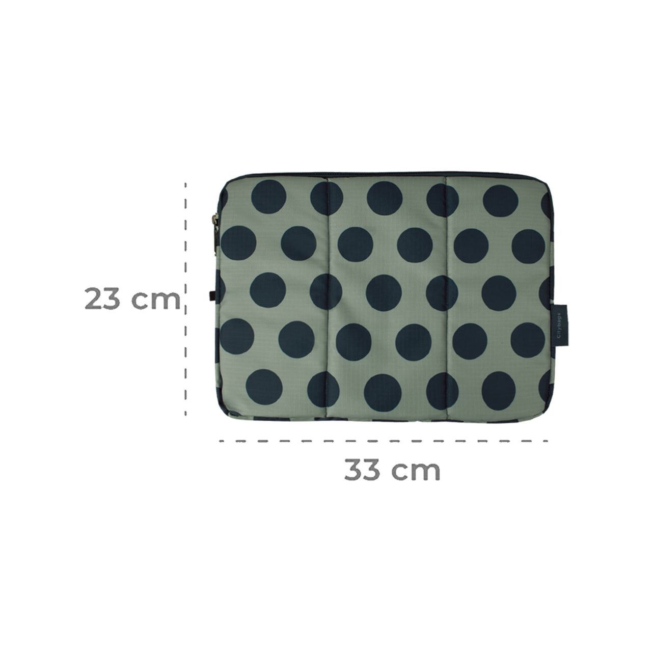 Estuche Laptop Pequeño ULTRA Estampado Dots Citybags Multicolor 33x23x2