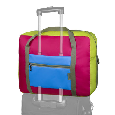 Maleta Equipaje de Mano Plegable ULTRA Estampado Neon Citybags Multicolor