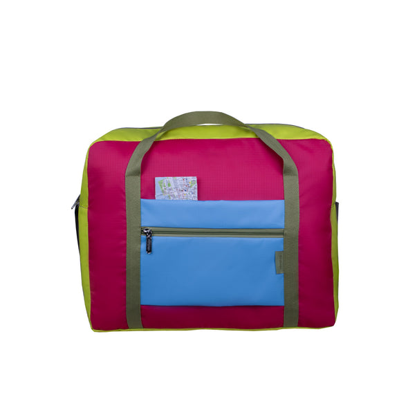Maleta Equipaje de Mano Plegable ULTRA Estampado Neon Citybags Multicolor