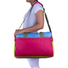 Maleta M ULTRA Plegable Estampado Neon Citybags Multicolor