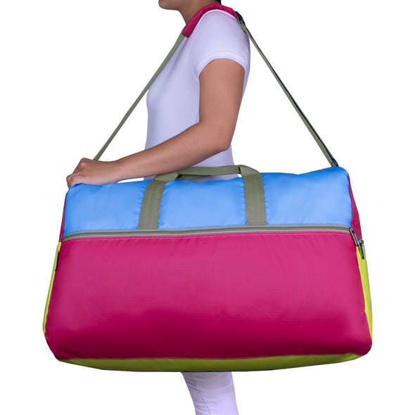 Maleta XL ULTRA Plegable Estampado Neon Citybags Multicolor