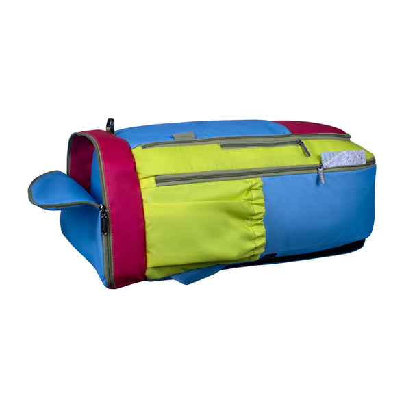 Morral Aventura ULTRA Plegable Estampado Neon Citybags Multicolor