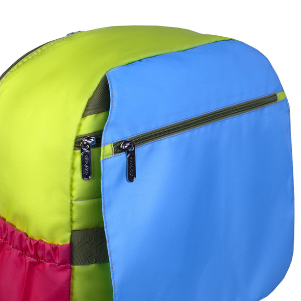Morral Cabina Tapa Ultra Citybags Estampado Neon