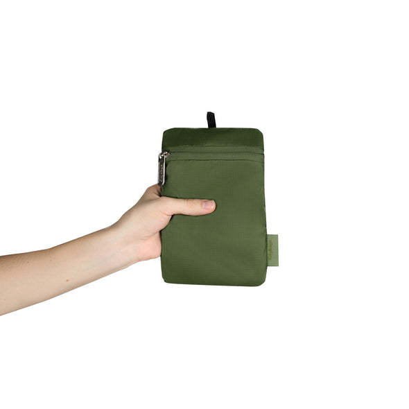 Bolso Manos Libres Mini Citybags Light Verde Militar