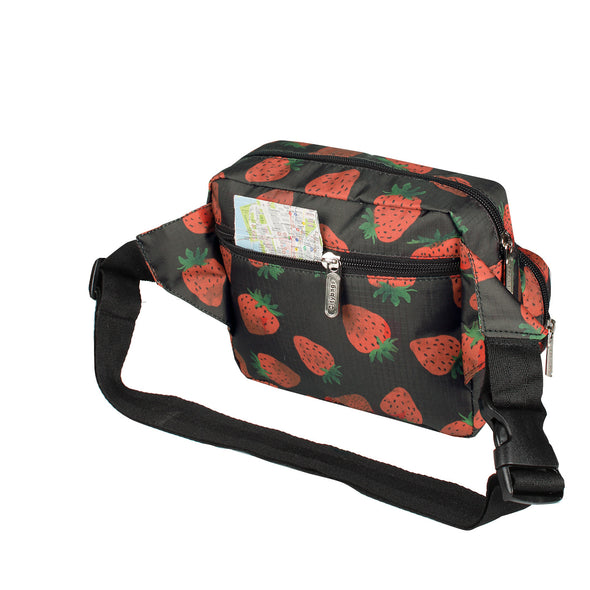 Canguro XL ULTRA Plegable Estampado Fresas Multicolor Citybags