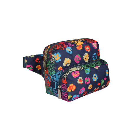 Canguro XL ULTRA Plegable Estampado Panteras Multicolor Citybags