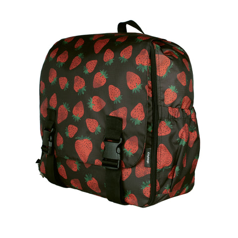 Morral Cabina Tapa Ultra Estampado Fresas Citybags