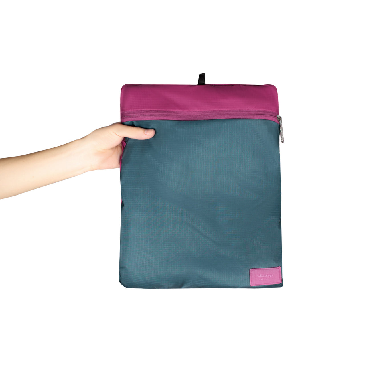 Manos Libres Convertible a Morral Citybags Light Azul-Fucsia