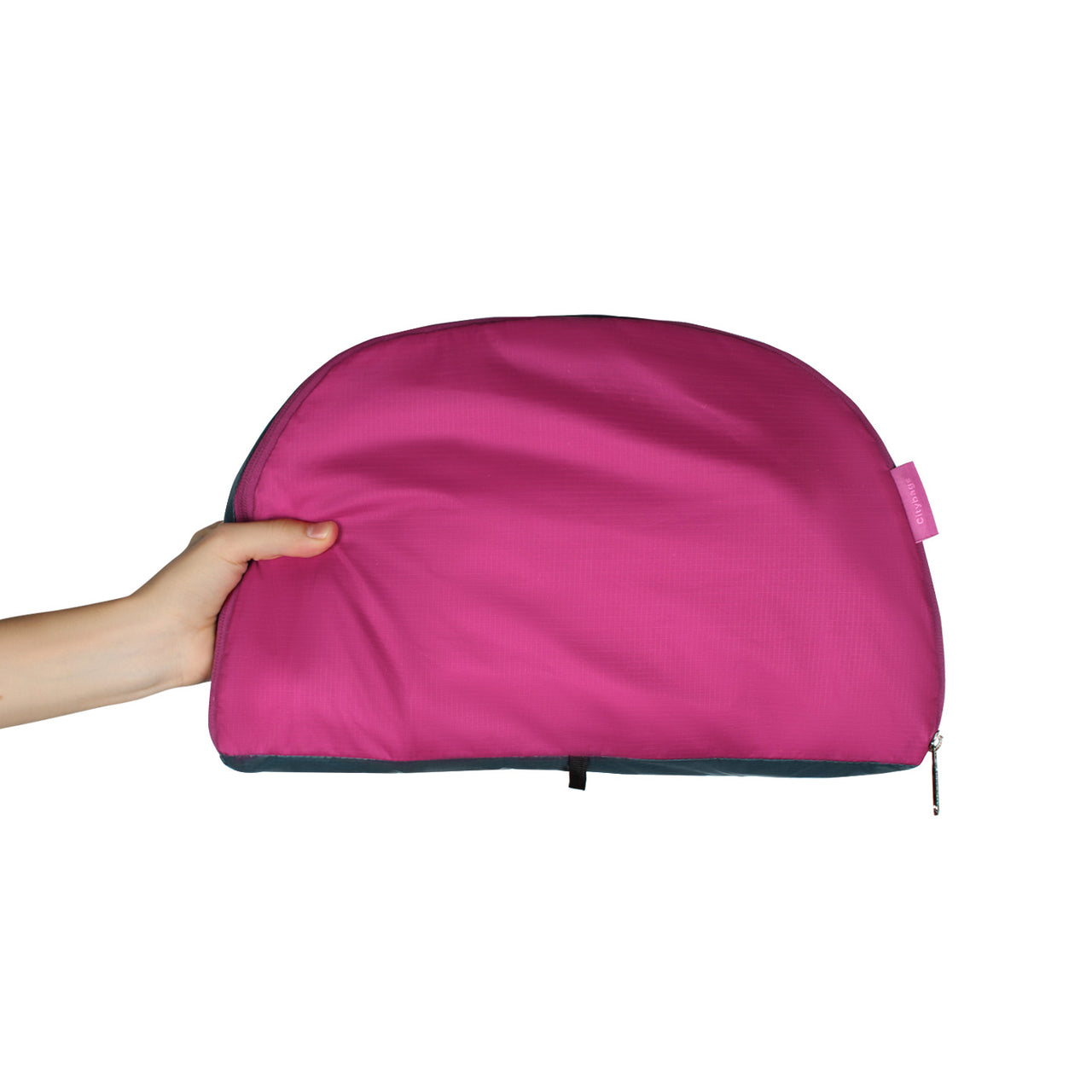 Morral Aventura Plegable Azul-Fucsia Citybags