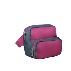 Canguro XL Plegable Citybags Azul-Fucsia