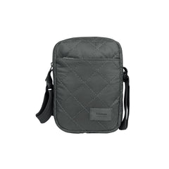 Bolso Manos Libres Mini Puffer Gris