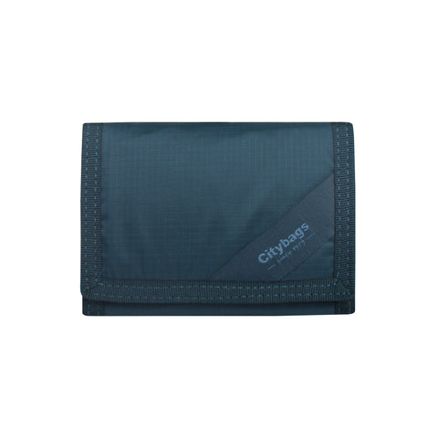 Billetera Clásica Azul Velcro