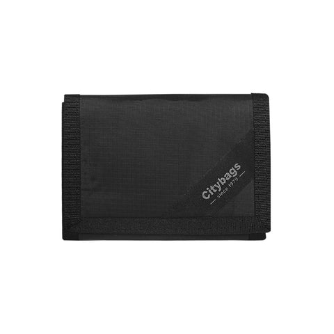 Billetera Clásica Negro Velcro