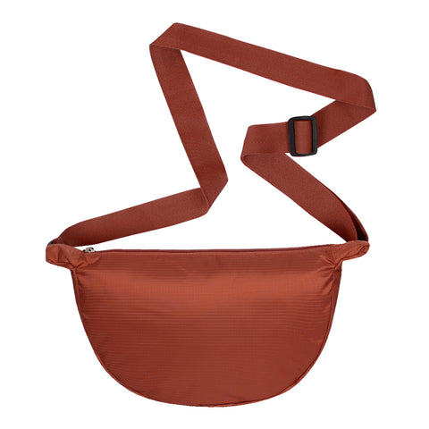 Bolso City Pequeño Manos Libres Plegable Rojo Carmin