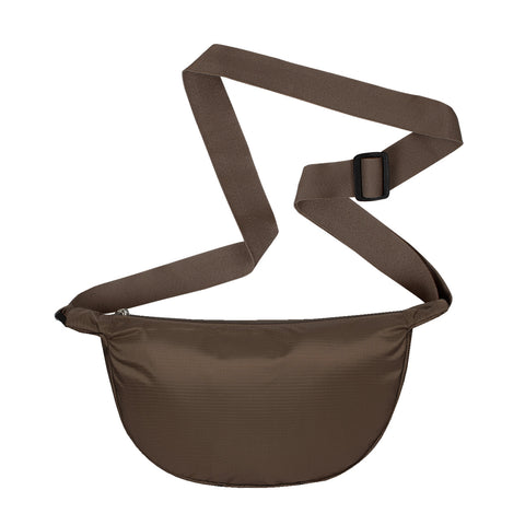 Bolso City Pequeño Manos Libres Plegable Light Café