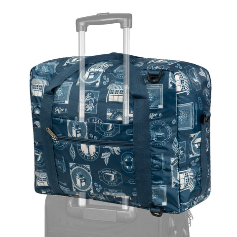Maleta Articulo Personal Plegable ULTRA Estampado Cafetero