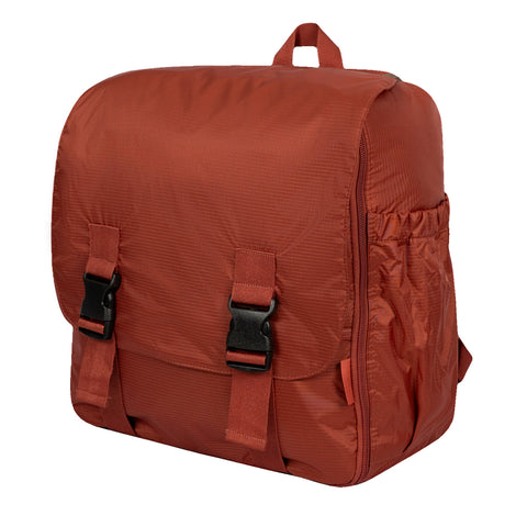 Morral Cabina Tapa Citybags Rojo Carmin