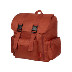 Morral Mochilero Pequeno Citybags Rojo Carmin