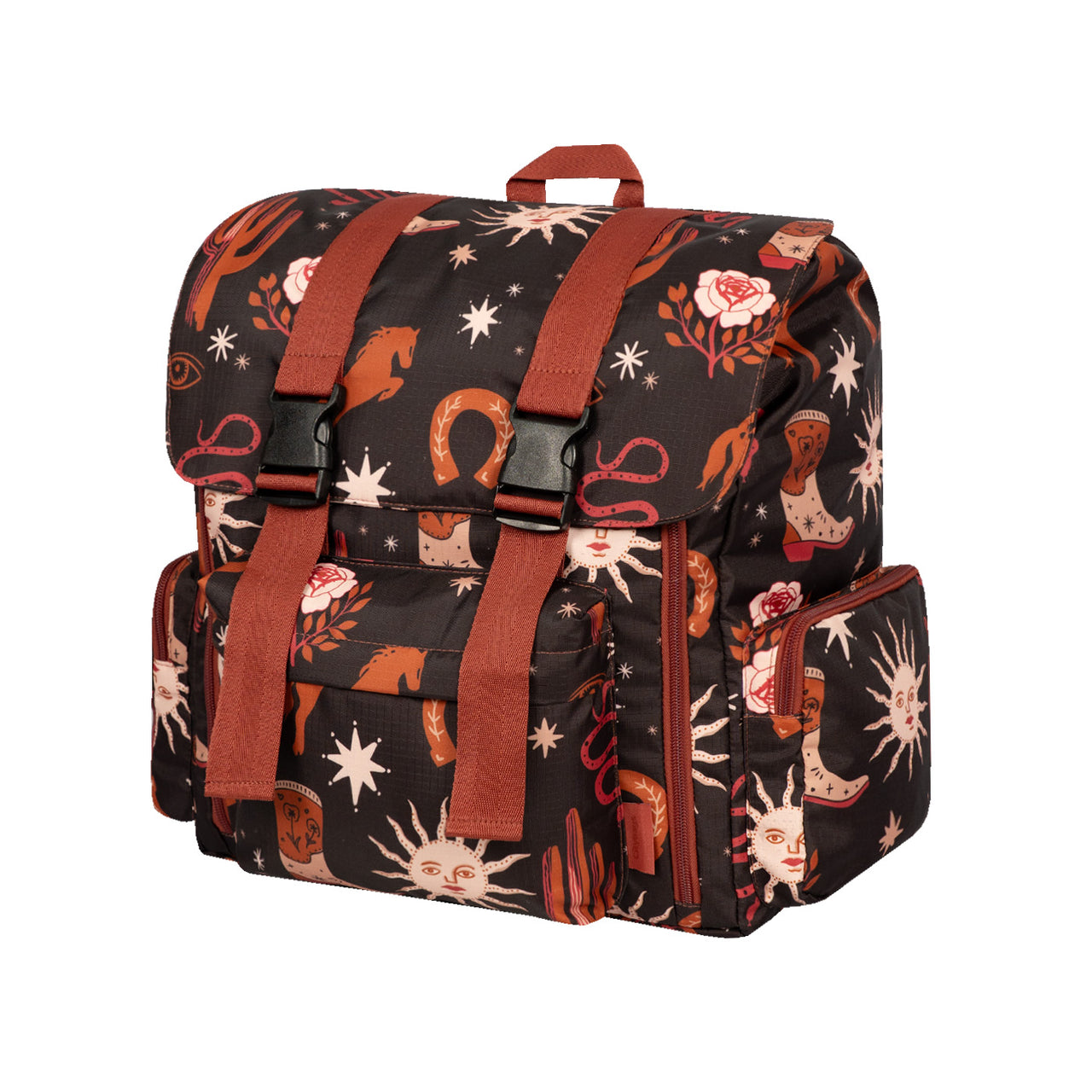 Morral Mochilero Pequeno  ULTRA Estampado Rodeo Citybags Multicolor