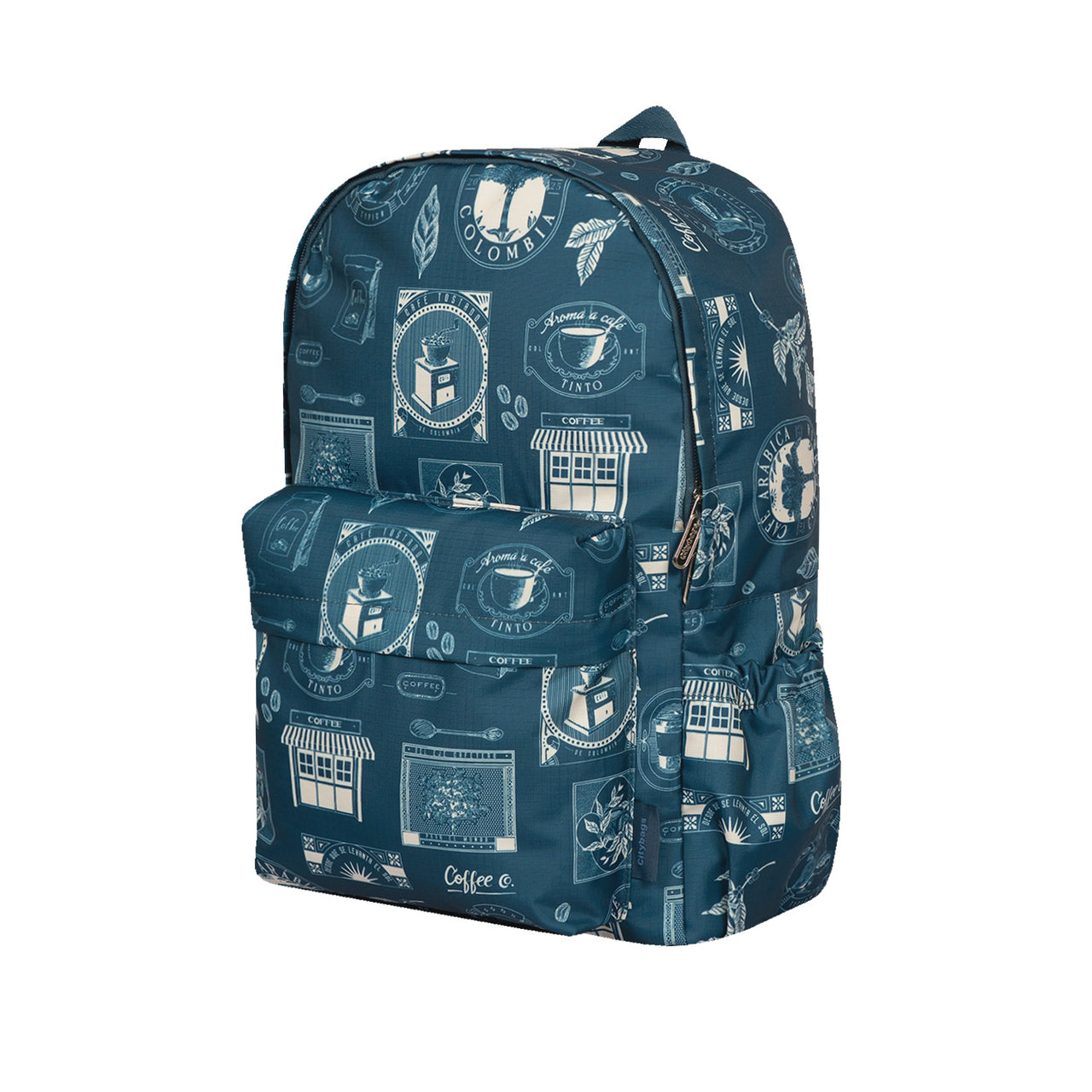 Morral Urbano Citybags Ultra Estampado Cafetero