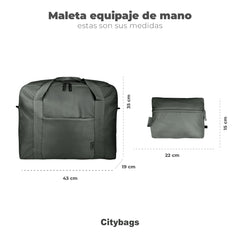 Maleta Articulo Personal Plegable ULTRA Estampado Bosque Citybags
