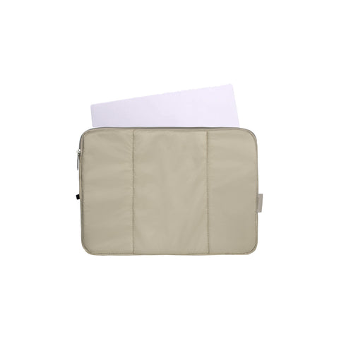 Estuche Laptop Pequeño Citybags Beige 33x23x2
