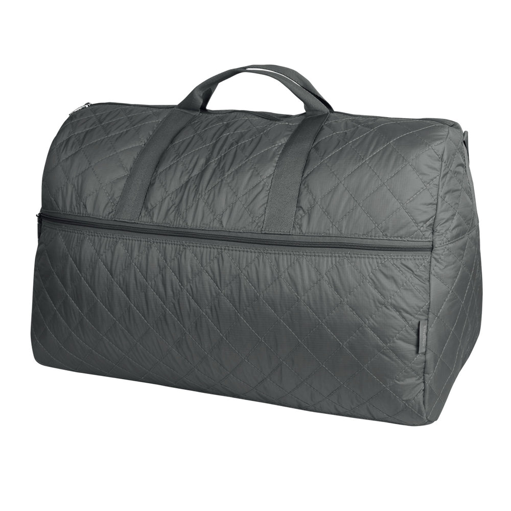 Maleta XL Plegable Puffer Gris