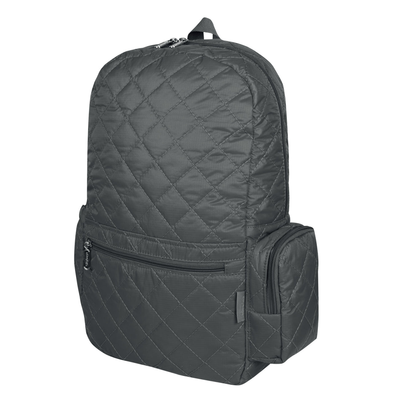 Morral Plegable Puffer Gris