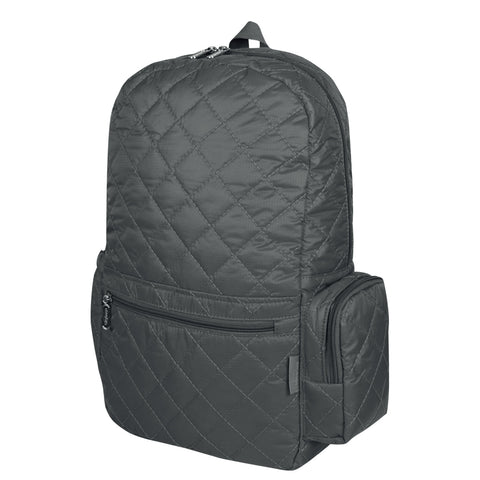 Morral Plegable Puffer Gris