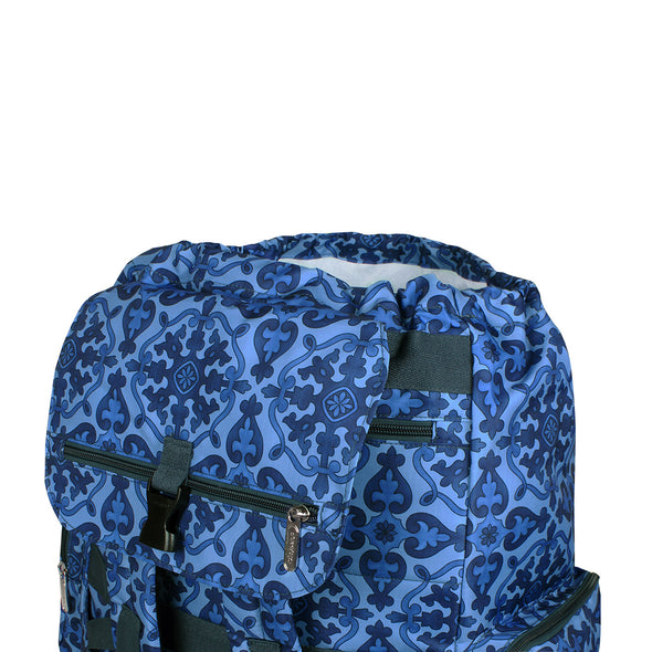 Morral Mochilero XL ULTRA Estampado Gemas Citybags Multicolor