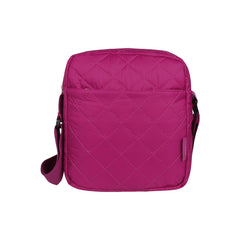 Bolso Manos Libres Viajero puffer Fucsia