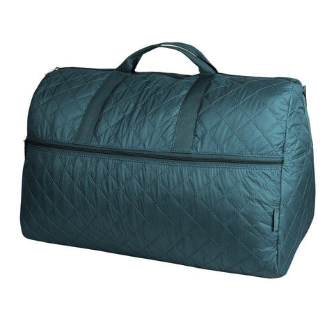 Maleta XL Plegable Puffer Azul