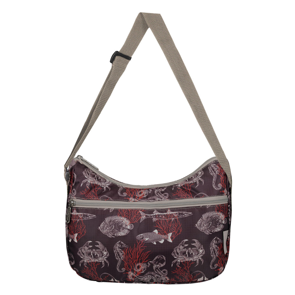 Bolso City Manos Libres ULTRA Plegable Estampado Coral