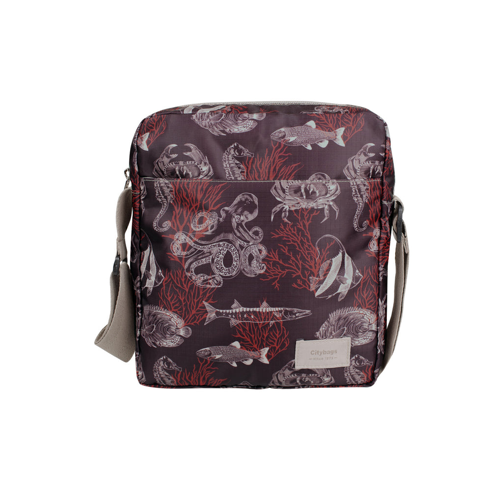 Bolso Manos libres Viajero Citybags Ultra Estampado Coral
