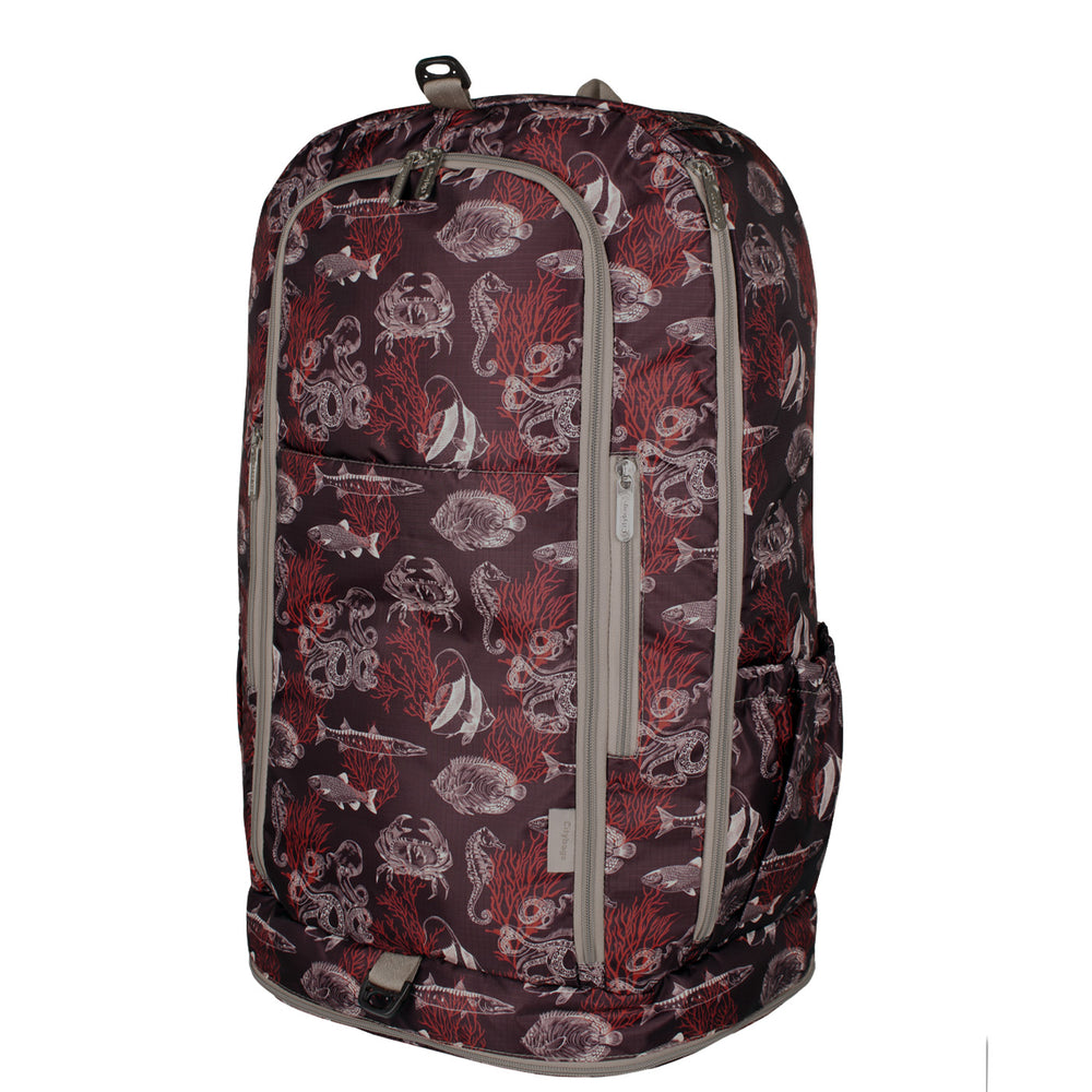 Morral Aventura ULTRA Plegable Estampado Coral Citybags Multicolor