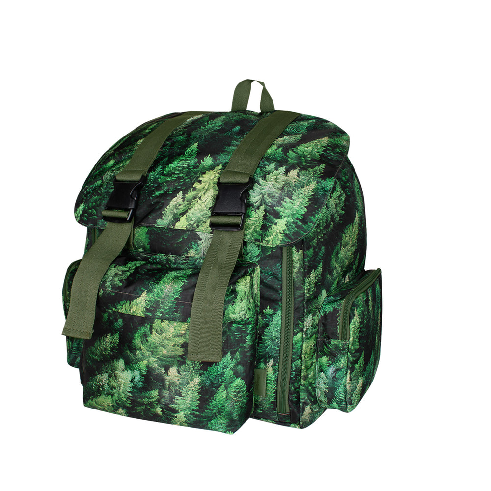 Morral Mochilero Pequeno ULTRA Estampado Bosque Citybags Multicolor