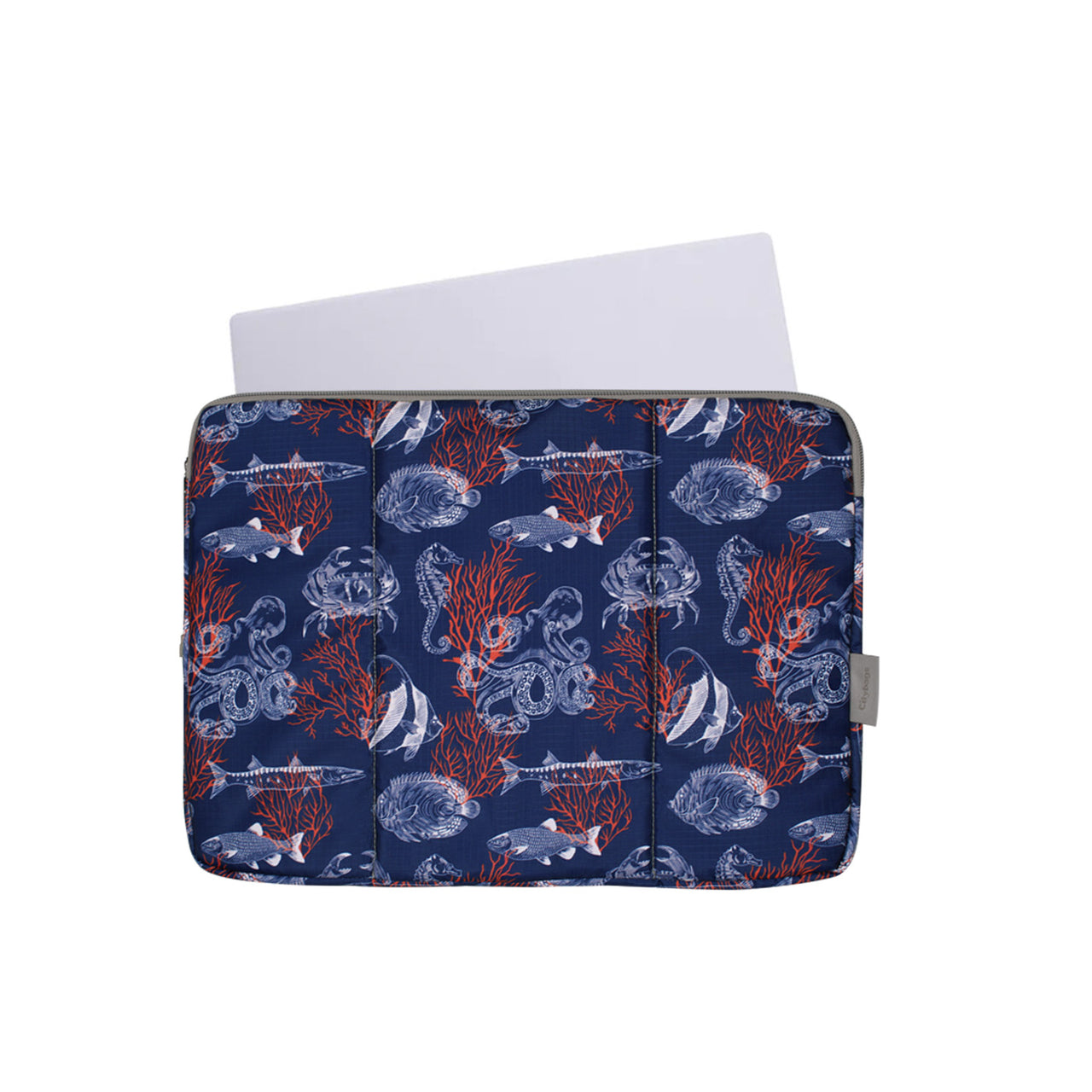 Estuche Laptop Pequeño ULTRA Estampado Vida Citybags Multicolor 33x23x2