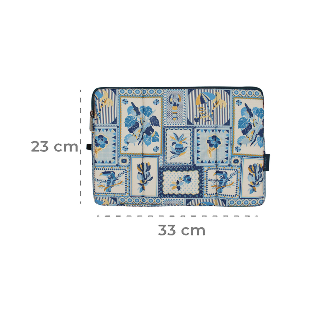 Estuche Laptop Pequeño ULTRA Estampado Tropic  Citybags 33x23x2