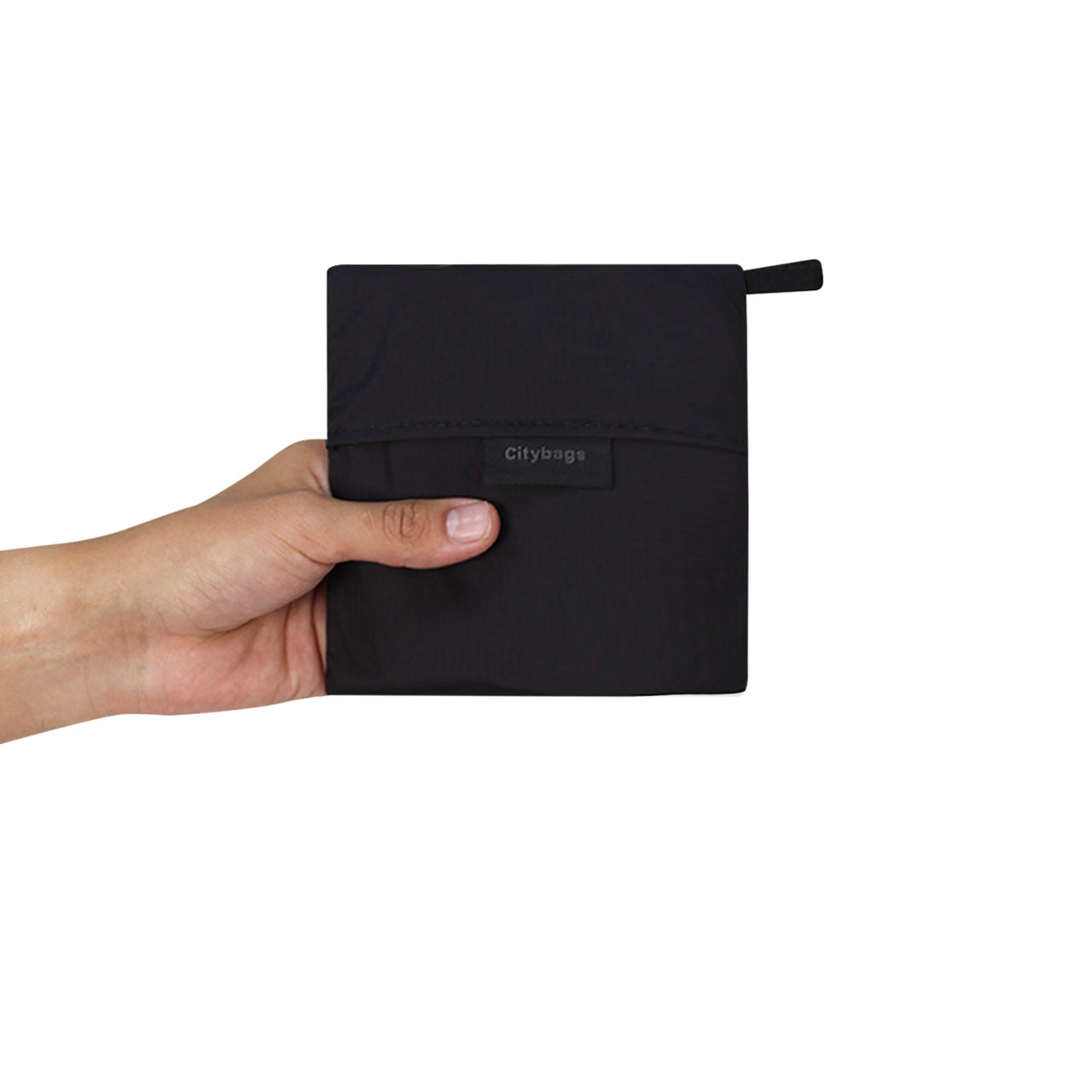 Bolsa Compras Tafeta Negro Citybags