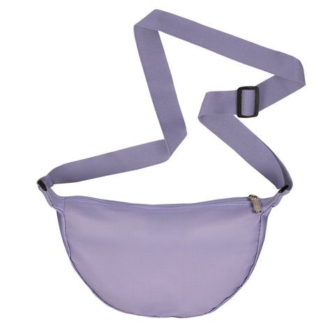 Bolso City Pequeño Manos Libres Plegable Morado Lila