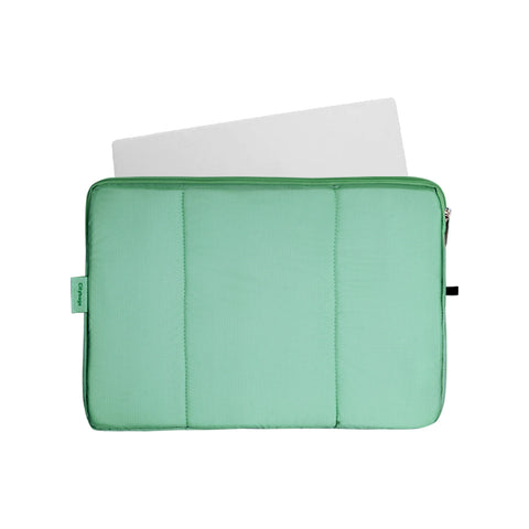 Estuche Laptop Pequeño Citybags Verde Menta 33x23x2